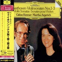 Deutsche Grammophon Japan : Argerich - Beethoven Violin Sonatas 1 - 3